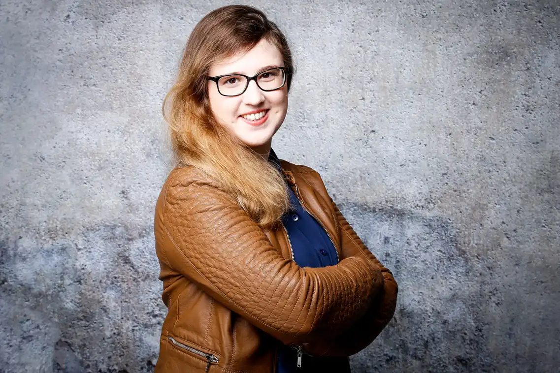 Porträt der Wissenschaftlerin Linda Schlegel, PRIF.
