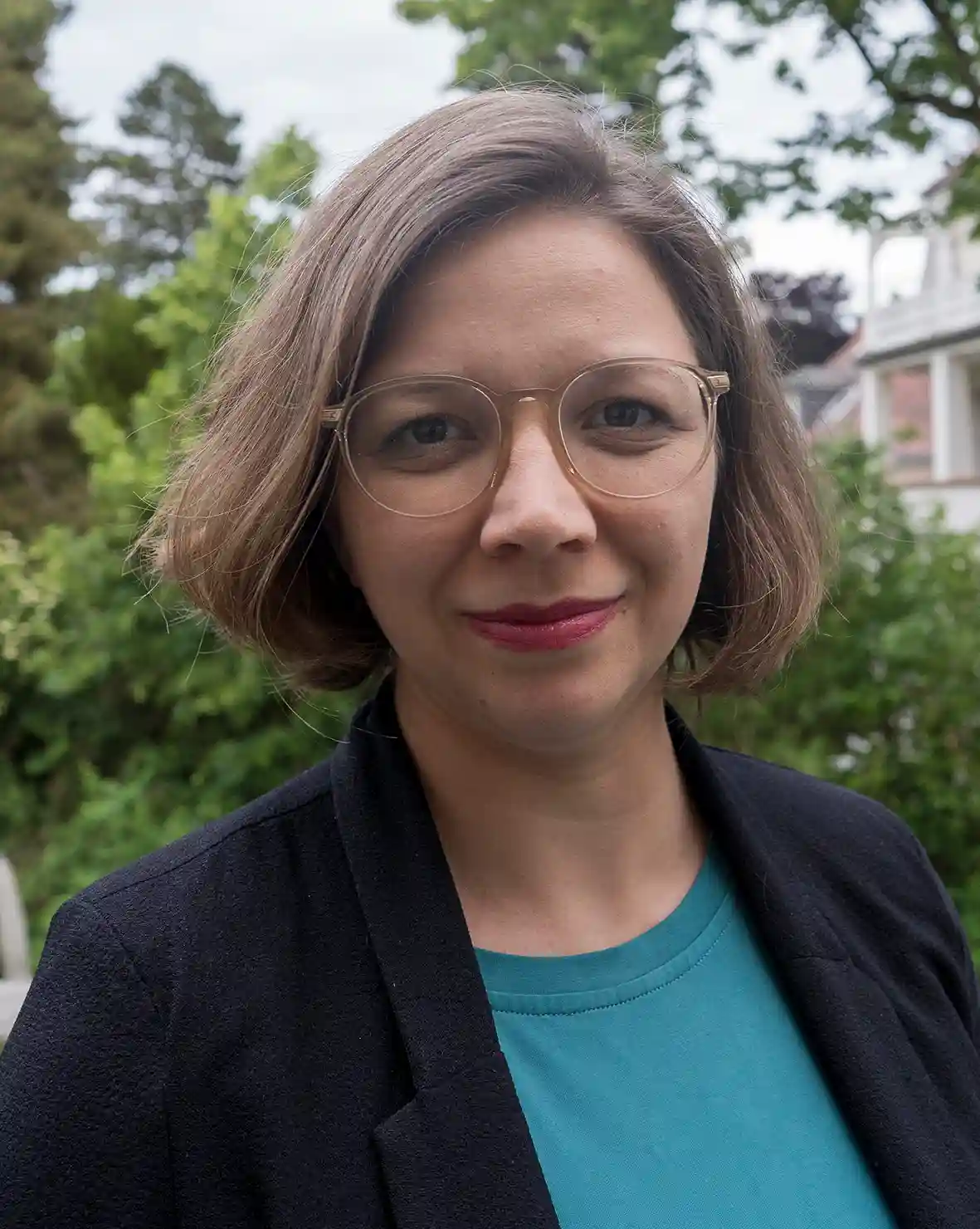 Porträt der Forscherin Stefanie Brünenberger vom Leibniz-Institut für Raumbezogene Sozialforschung (IRS)