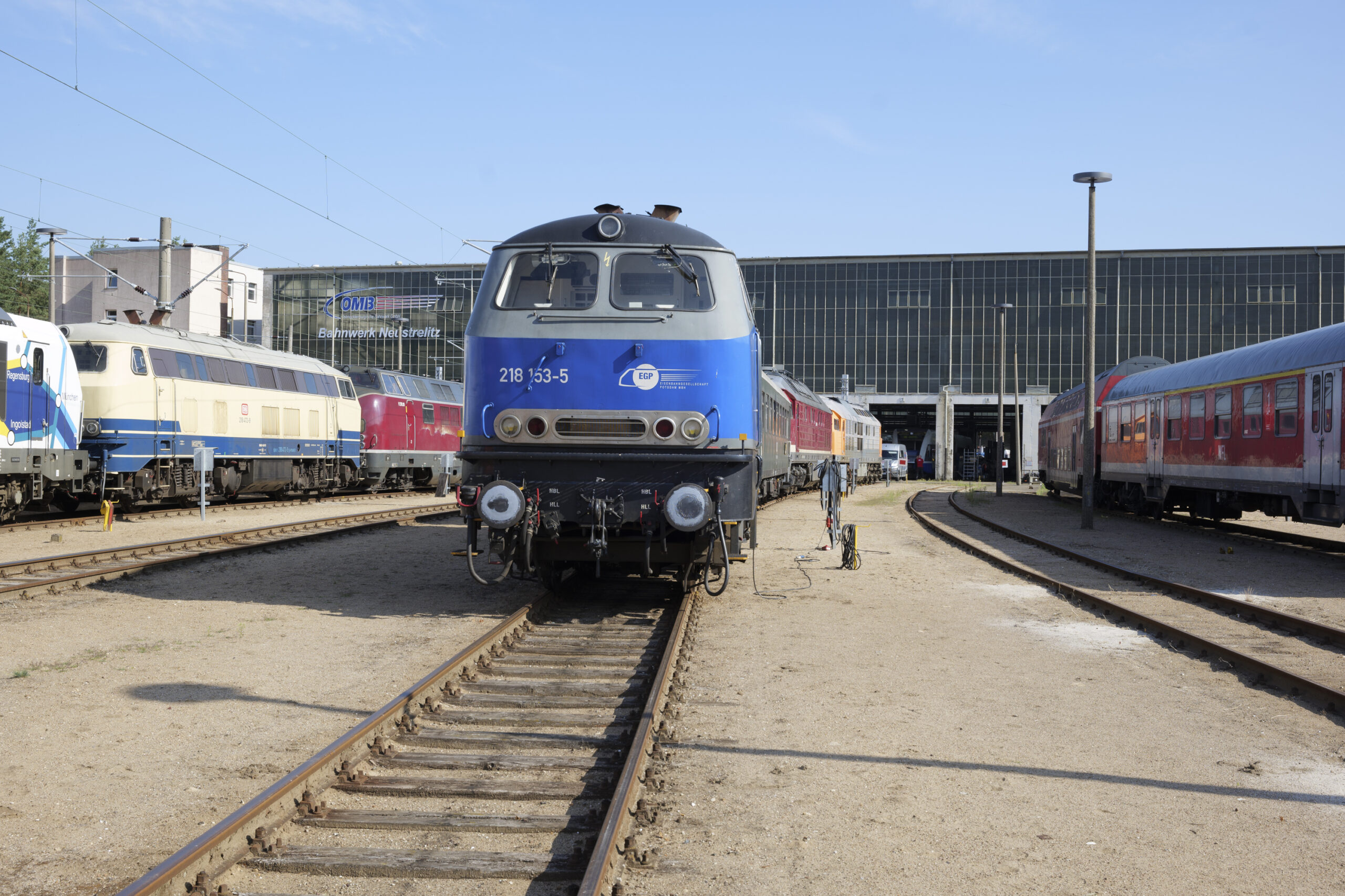 Bahnwerk in Neustrelitz